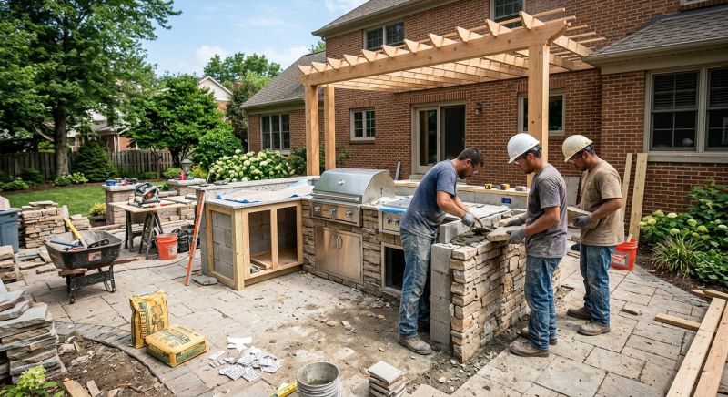 Outdoor Kitchen Remodeling in Summerville, SC